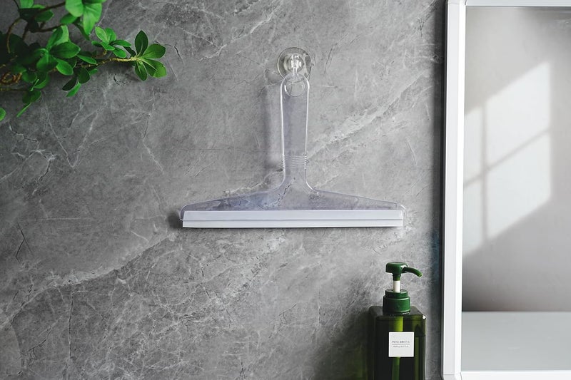 NewTalent New Talent 2 PCS Shower Squeegee Transparent, for Shower Glass, Shower Doors, Bathroom, Window and Car Glass(1 Large and 1 Small) - Image 3